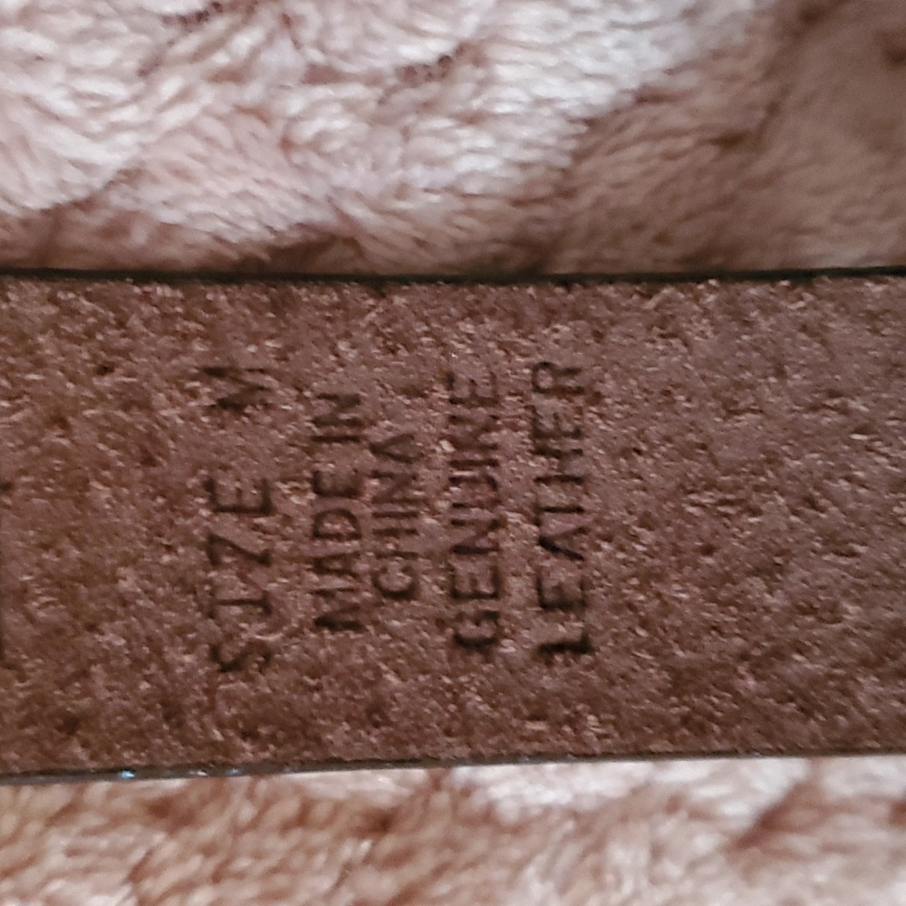 NY Jeans Leather Belt - Picture 4 of 6